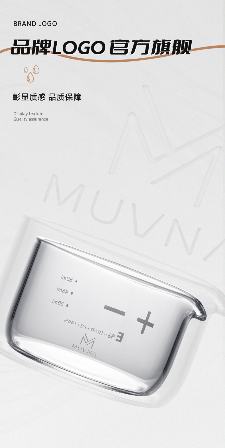 Muvna Glass Espresso Cup