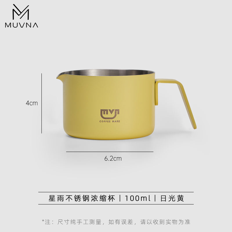 Muvna Measuring SS Shot Cup- choose color