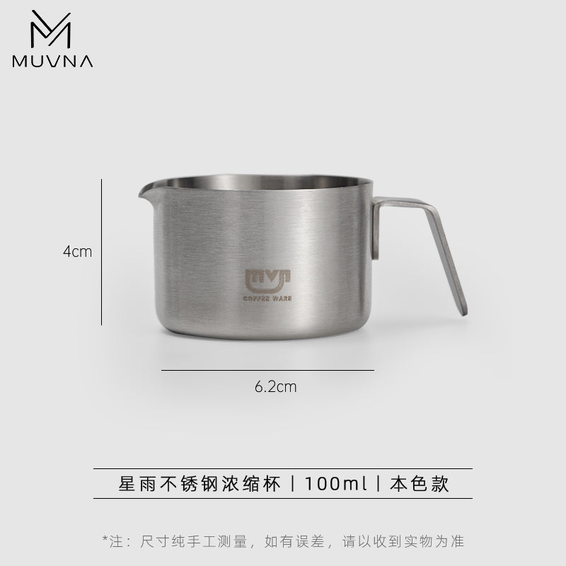 Muvna Measuring SS Shot Cup- choose color