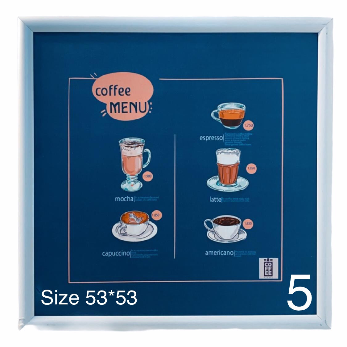 Coffee Frames - Choose Your Frame