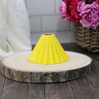 V60 Oregami Style Ceramic Yellow with wood base01