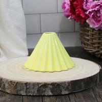 V60 Oregami Style Ceramic Yellow with wood base02