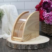 Paper Filter Case - Wood