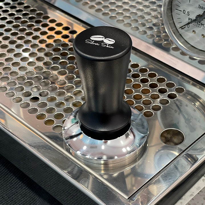Black Calibrated Tamper 58.5 mm