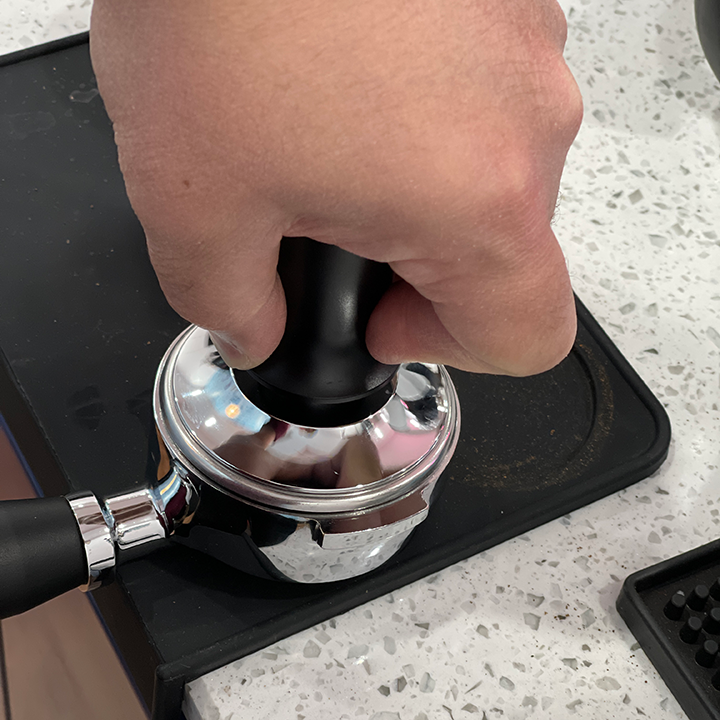Black Calibrated Tamper 58.5 mm