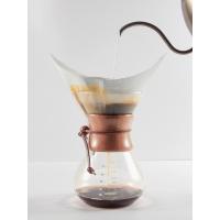 WOOD COFFEE SERVER CHEMEX STYLE - CHOOSE SIZE