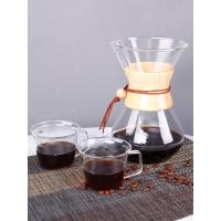 WOOD COFFEE SERVER CHEMEX STYLE - CHOOSE SIZE