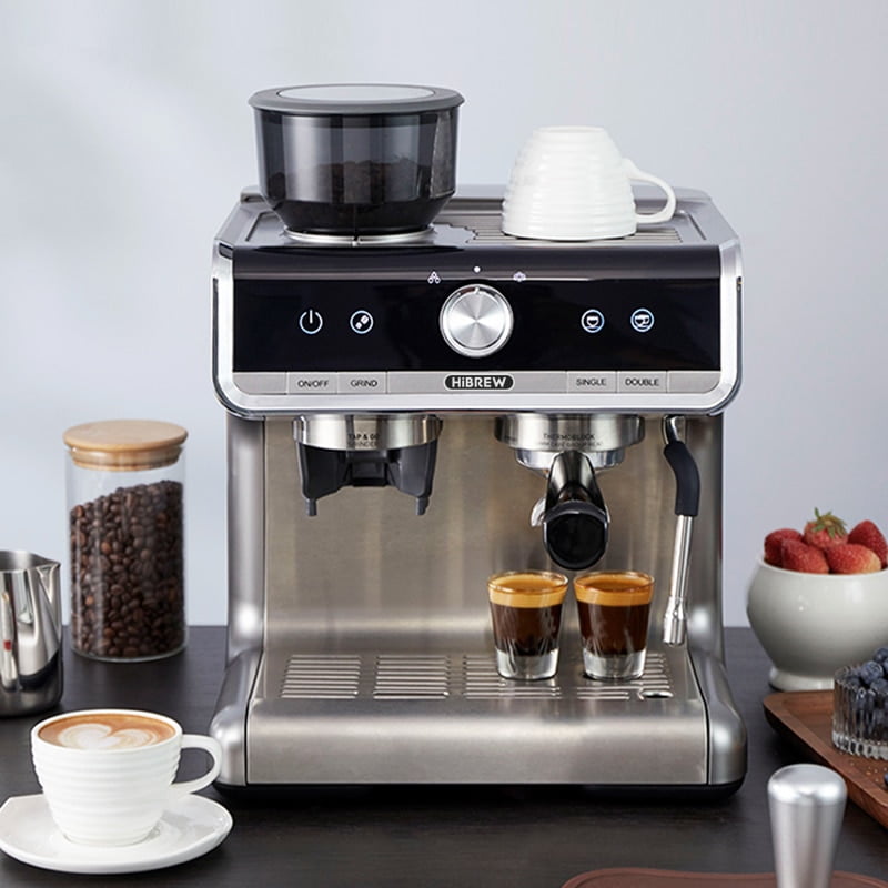 Portafilter Bottomless 58mm - 3 ears - Hibrew coffee machine