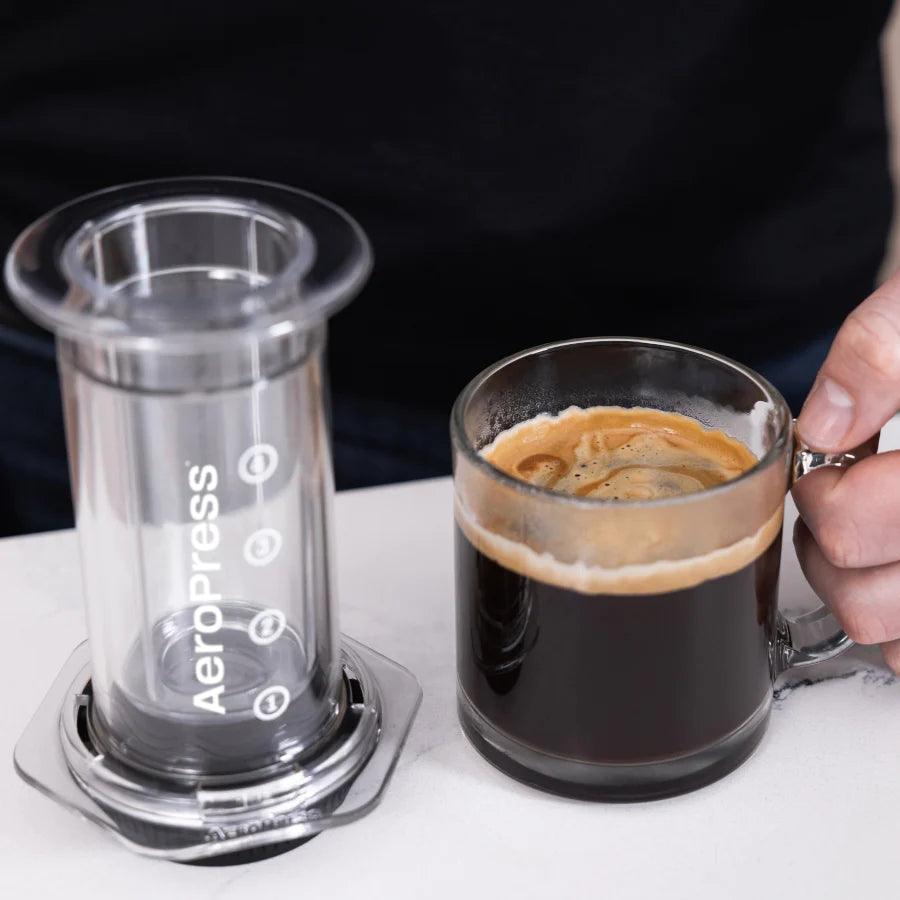 AeroPress Coffee Maker clear