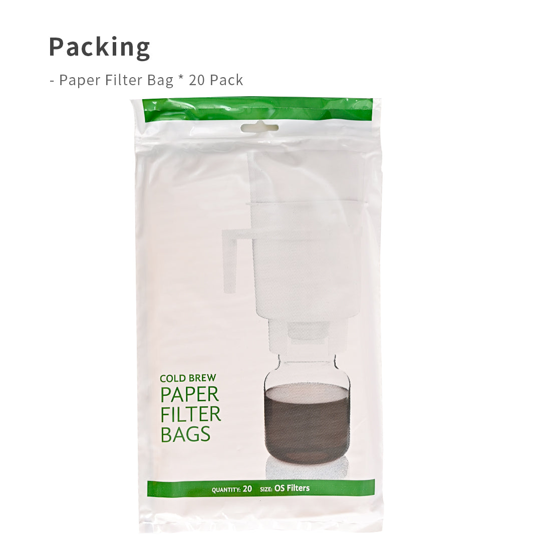 Cold Brew System - Paper Filter Bags