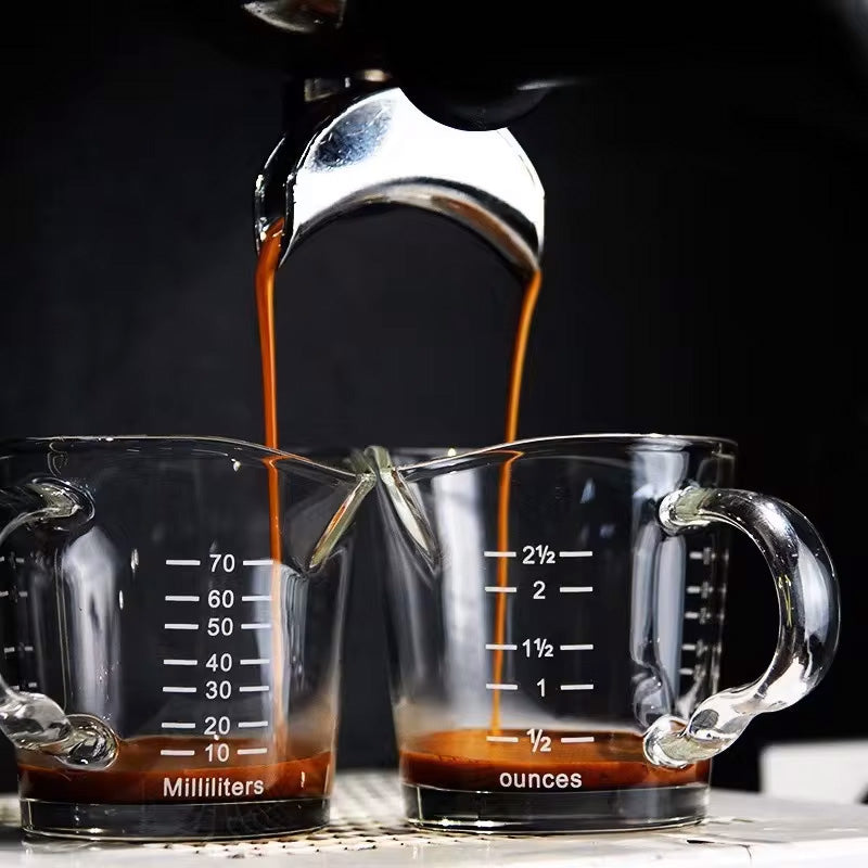 Espresso shot double spout - 70 ml
