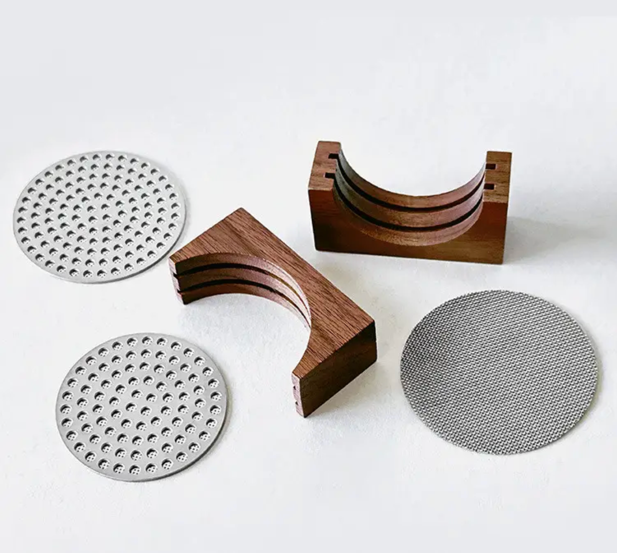 Puck screen wood stand