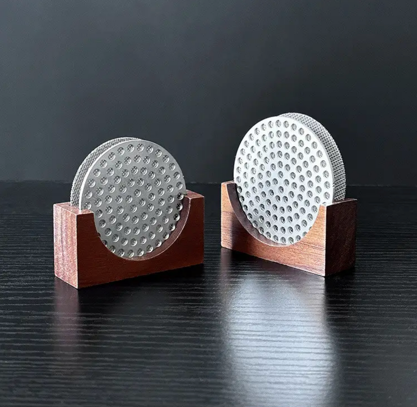Puck screen wood stand
