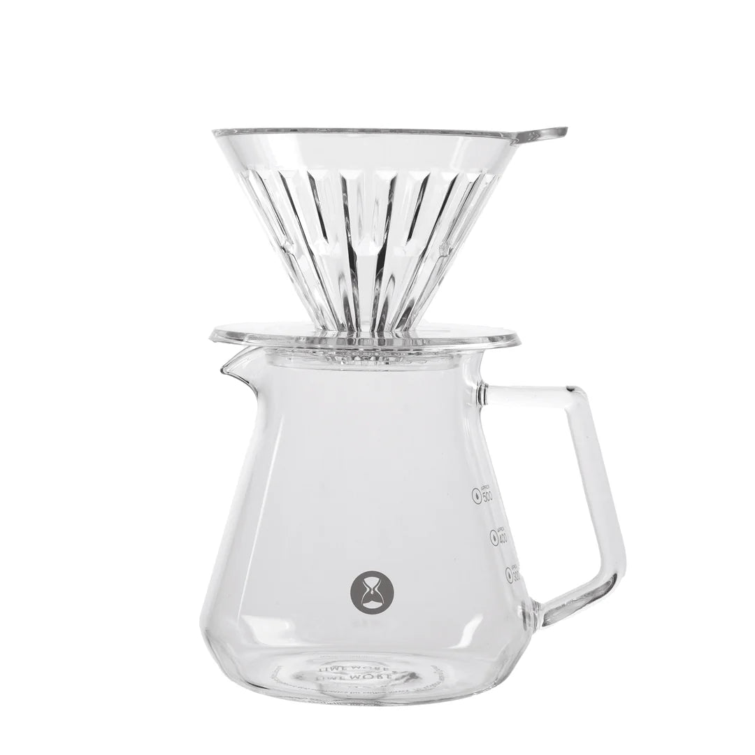 Timemore - Crystal eye brewer set PCTG Dripper size 02 - Choose Color