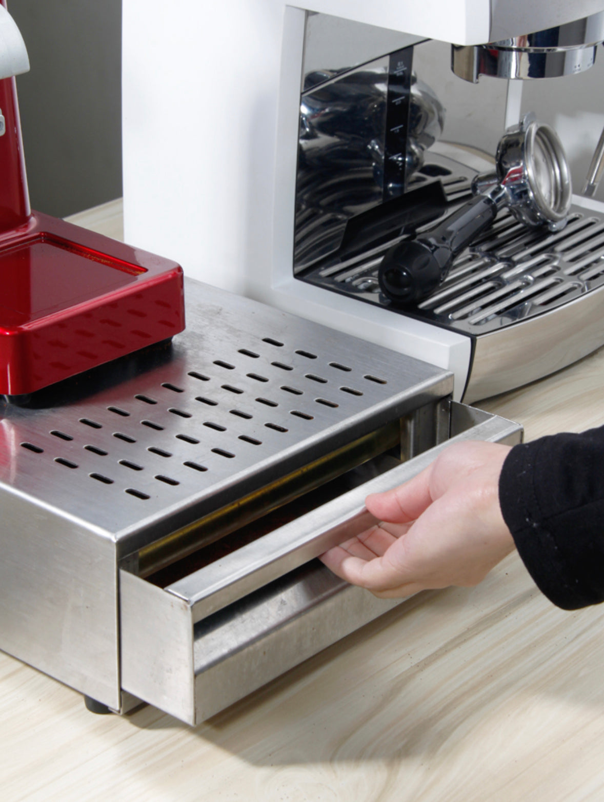Drawer Knockbox - 8 CM Hight -Choose Color