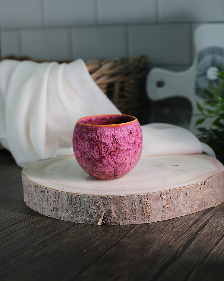 Lava Cup -Indian Pink stand base- 100ML