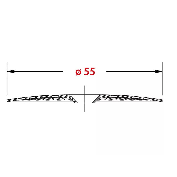 IMS Shower Screen Nanotec - 55 mm (Hibrew)
