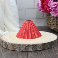 V60 Origami Style Ceramic Red with Wood Base