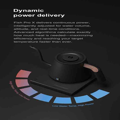 Timemore - Fish pro X smart electric pour over kettle 900 ml