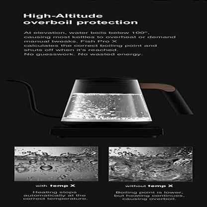 Timemore - Fish pro X smart electric pour over kettle 900 ml