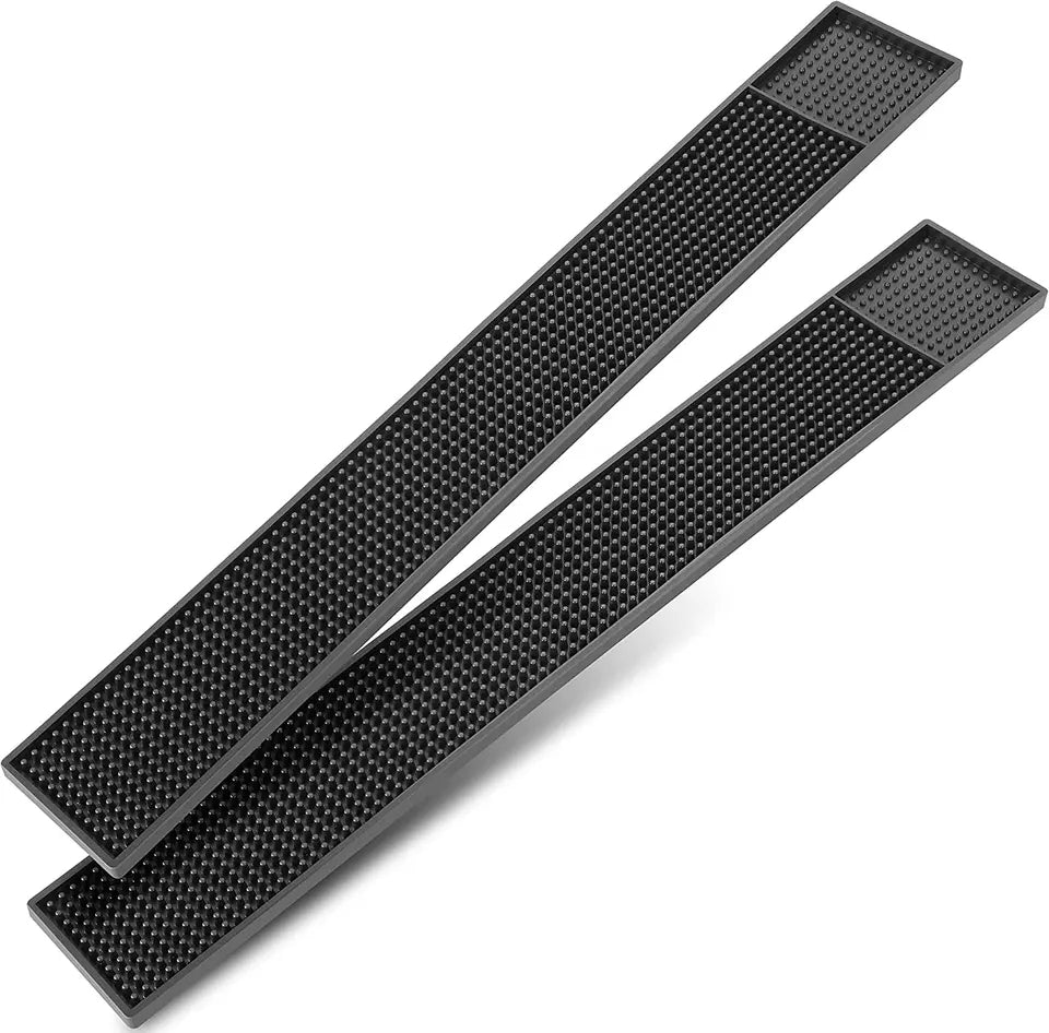 Black Bar Mat 60CMX 8CM – Silverskin