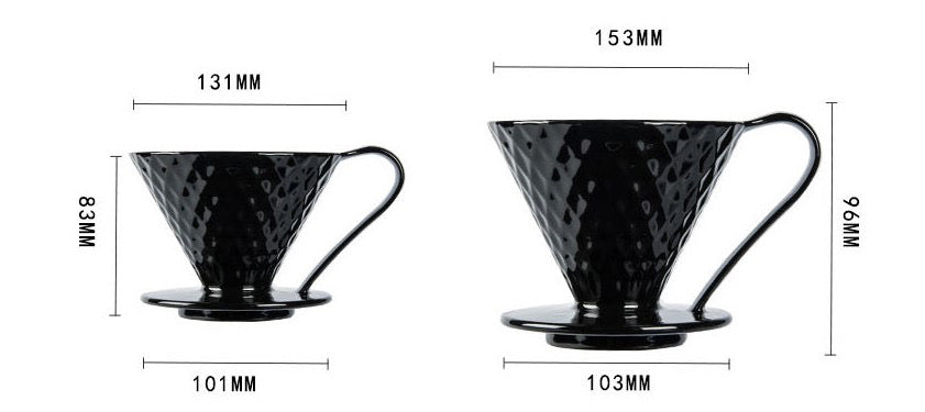 V60 Ceramic Black - Choose Size