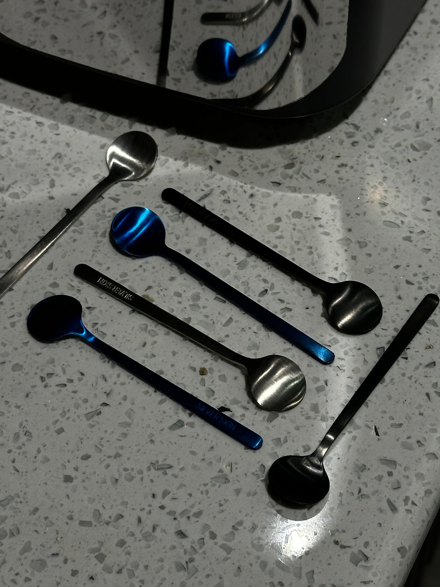 Silverskin Espresso Spoon / 13% discount 6 Pcs