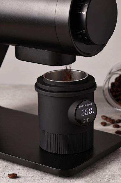 Dosing Cup with scale 58mm - Black