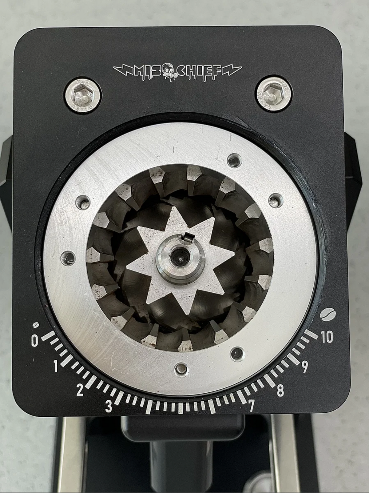 MISCHIEFWORKSHOP-demon singledose grinder, 71mm CONICAL BURR