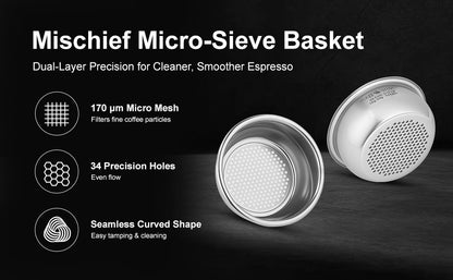 Mischief Micro Sieve Basket 18 g