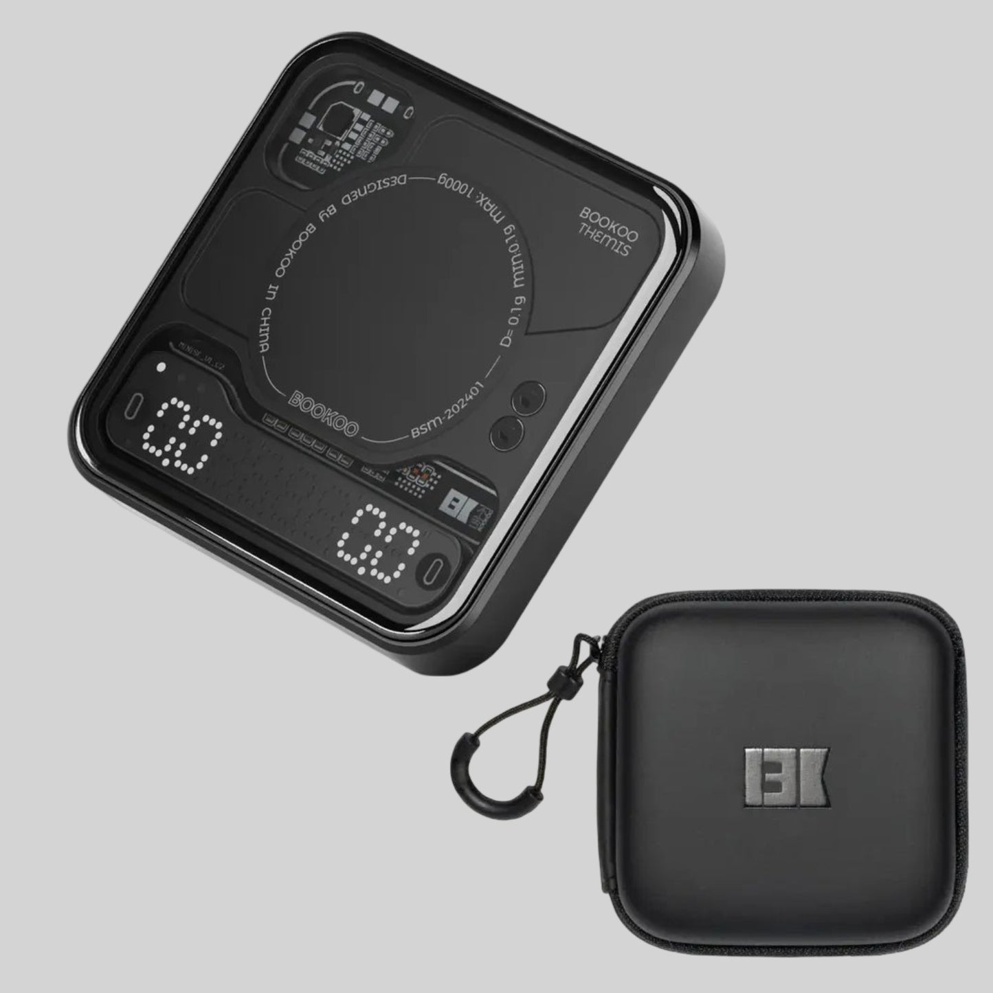 Themis Mini Coffee Scale with case