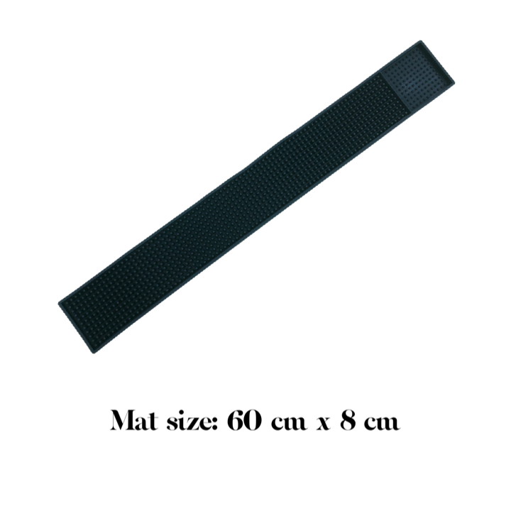 Black Bar Mat 60CMX 8CM